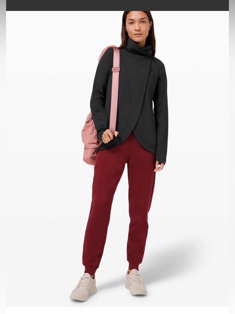 Lululemon Rulu Rally Wrap In Black , size 4 - Picture 3 of 12